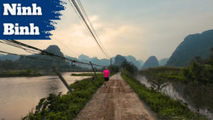 YouTube Thumbnail from my video of running around Ninh Binh