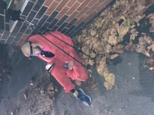 Phill, sat there broken at the end of his Meriden win.