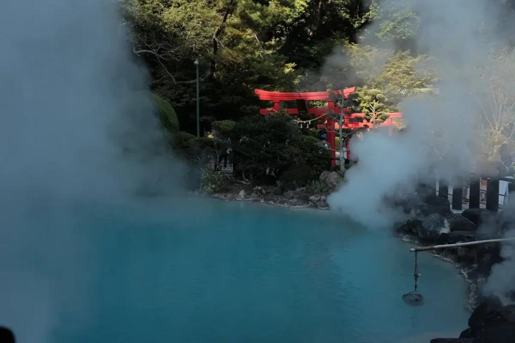 Hot springs in Beppu